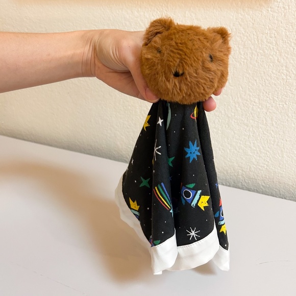 MAGNETIC ME Space Chase Plush Bear Lovey - blanket plush - baby - brown bear - Picture 9 of 9